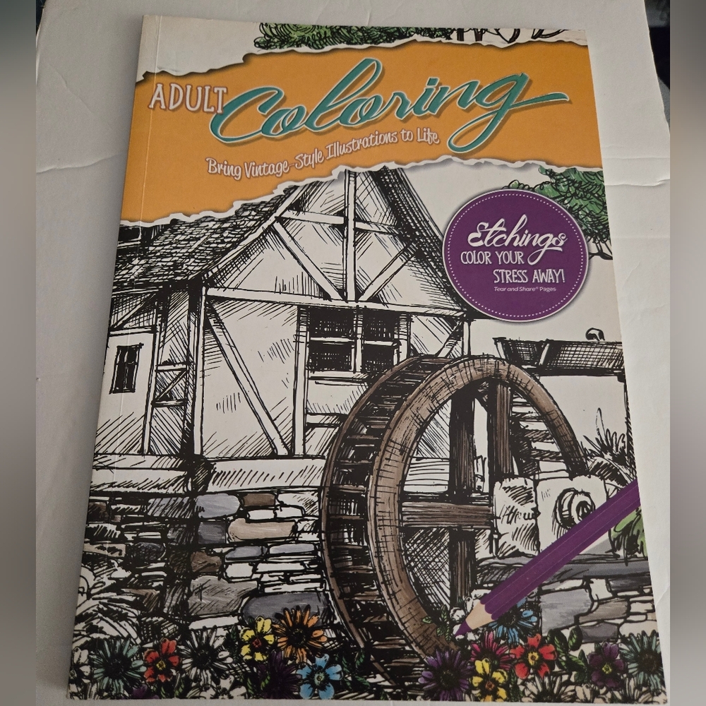 Bundle/3 Adult Coloring Books - Picture 1 of 16